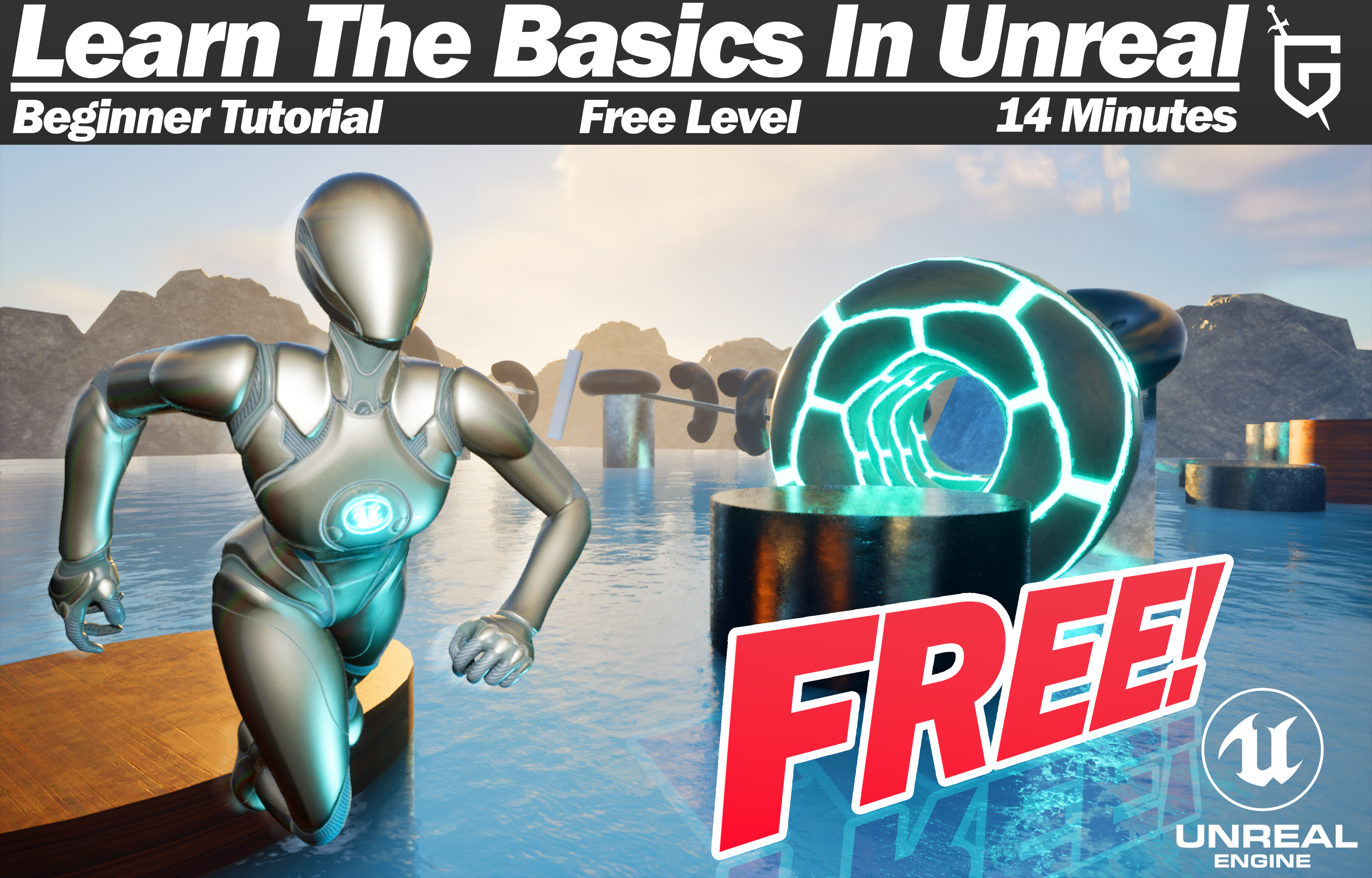 Free Unreal Engine Basics Tutorial (Downloadable level included)