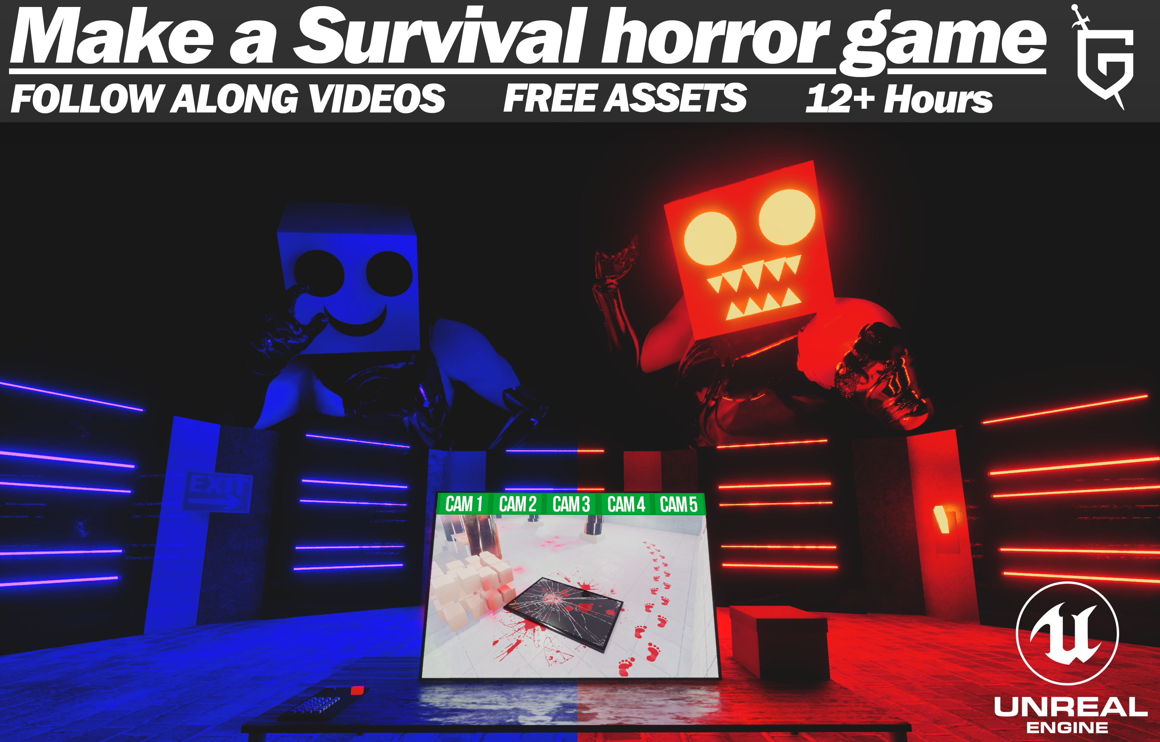 Make A Survival horror game!